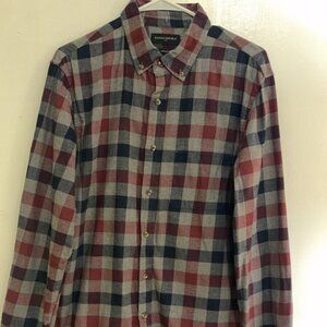 Men's Banana Republic Untucked Fit Flannel - M
